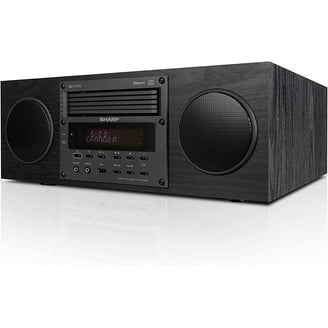 Sharp Compact Bluetooth Hi-Fi Home Stereo Sound System with Single