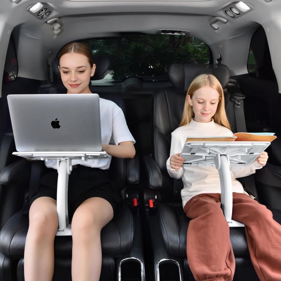 Mesa Bandeja Ajustable para Asiento de Auto DICMKY 33x25 cm para Laptop