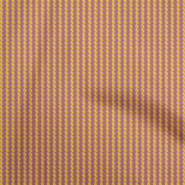 oneOone Rayon Pink Fabric Geometric Craft Projects Decor Fabric Printed By The Yard 56 Inch Wide