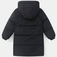 thumbnail image 6 of Gubotare Boys Coats Baby Boys' Sherpa Lined Puffer Jacket Warm Winter Coat with Hood for Newborn Infants Toddler 5T 6T (Black,5-6 Years), 6 of 6