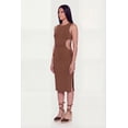 thumbnail image 2 of Women's Side Slit Drawstring Side Midi Dress, 2 of 3