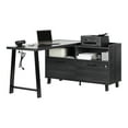 thumbnail image 2 of Kozack L-Shaped Desk with Power Bar Gray Oak South Shore, 2 of 6