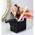 thumbnail image 2 of Makeup Brush Travel Case Stand Up, High Capacity Makeup Organizer Portable Travel Cosmetics Brush Holder (Black), 2 of 5