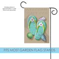 thumbnail image 3 of Toland Home Garden Welcome Flip Flop-Cape Cod Beach Cape Cod Flag Double Sided 12x18 Inch, 3 of 5