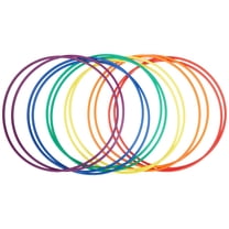 36" Standard Hula Hoops, 12-Pack