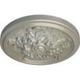 thumbnail image 3 of Ekena Millwork 14 1/2"OD x 2 3/4"P Katheryn Ceiling Medallion (Fits Canopies up to 2 1/8"), Hand-Painted Flash Gold, 3 of 6