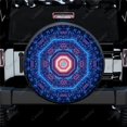 thumbnail image 1 of 3D Colorful Depth Print Spare Tire Cover Waterproof Tire Wheel Protector for Car Truck SUV Camper Trailer Rv, 1 of 5