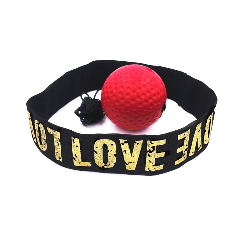 Boxing Fight Ball With Head Band Reflex Speed Tennis Training Punching Exercise 