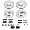 thumbnail image 2 of PowerStop Front and Rear Geomet Coated Brake Rotor and Pad Kit Fits: KIA Select Models CRK8629, 2 of 5