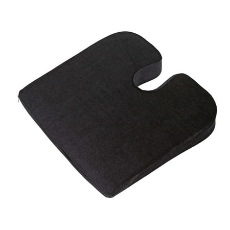 Relaxzen 60-2869B Coccyx Support Wedge Seat Cushion,