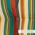 thumbnail image 6 of Greendale Home Fashions Outdoor 44'' x 22'' High Back Chair Cushion, Sunset Stripe, 6 of 9