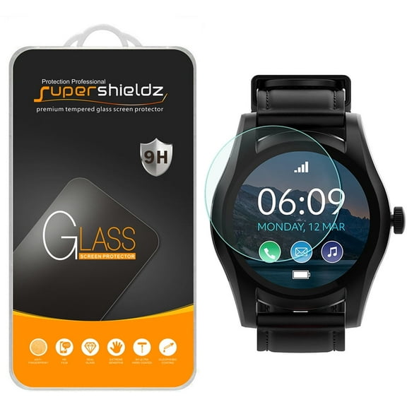 [1-Pack] Supershieldz for Samsung Galaxy Watch (46mm) Tempered Glass Screen Protector, Anti-Scratch, Anti-Fingerprint, Bubble Free