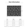 thumbnail image 5 of Fuzoiu Daisies Flowers Print Flannel Blanket,Throw Blanket,Flannel Home Decor,Fleece Bed Blankets,Cozy Soft Blanket for Bed, Sofa, Camping, and Travel-40"x30", 5 of 6