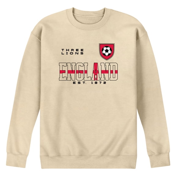 Instant Message - England Soccer Jersey Graphic Fleece Sweatshirt