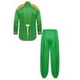 thumbnail image 4 of YiZYiF Mens Halloween SGT Sergeant Pepper Costume 60s Hippie Music Star Jacket with Pants 2Pcs Set Green L, 4 of 7