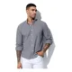 thumbnail image 3 of Camisa Slim Fit Vestir Cuadros Algodón Hombre Casey Kevin, 3 of 7
