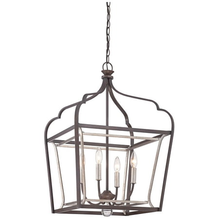 

Minka Lavery Astrapia 18 Wide Rubbed Sienna Lantern 4-Light Foyer Pendant