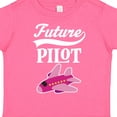 thumbnail image 4 of Inktastic Future Pilot Girls Airplane Career Girls Toddler T-Shirt, 4 of 5