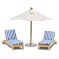 thumbnail image 1 of Melody LUNDBY Stockholm Sunbeds Plus Sombrilla Playset Melody 793631509485, 1 of 1
