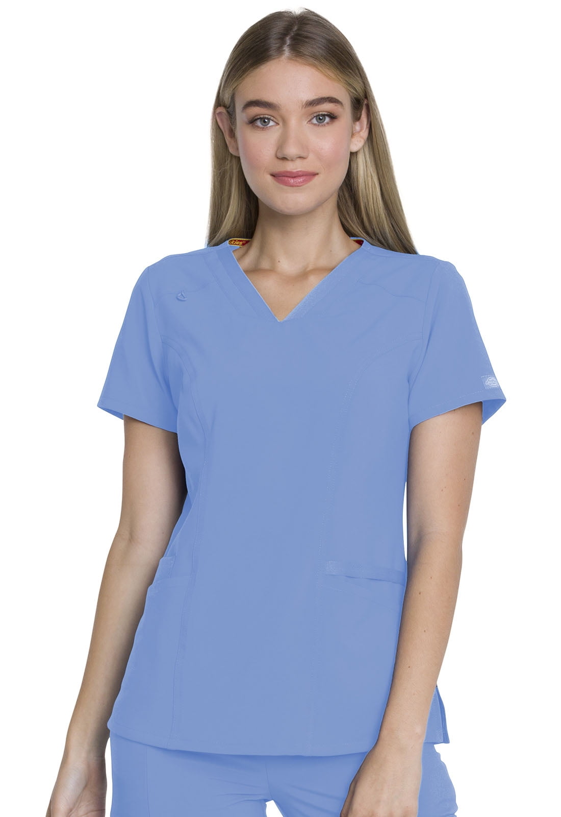 Dickies Dickies EDS Essentials Women Scrubs Top, VNeck, Plus Size
