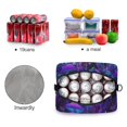 thumbnail image 4 of FORMRS Reusable Lunch Bag for Work School Leakproof Insulated Cooler with Adjustable Shoulder Strap, Purple Mushrooms Pattern, 4 of 6