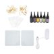 thumbnail image 5 of Kit De Moldes De Resina Para Pendientes, Molde Para Pendientes De Resina, Aplicaciones Amplias, Fácil Desmoldeo, Alta Flexibilidad Para Colgantes Para Pendientes, 5 of 7