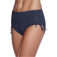 thumbnail image 2 of Aayomet Shorts de Bain pour Femmes Bas Conservateurs à Cordon de Serrage (Bleu, m), 2 of 4