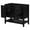 Black, variant on RONSHIN 36 Inch Bathroom Vanity, Bathroom Storage Cabinet with 3 Drawers, Bottom Open Shelves Cabinet, Modern Solid Wood Bathroom Vanity Cabinet without Sink