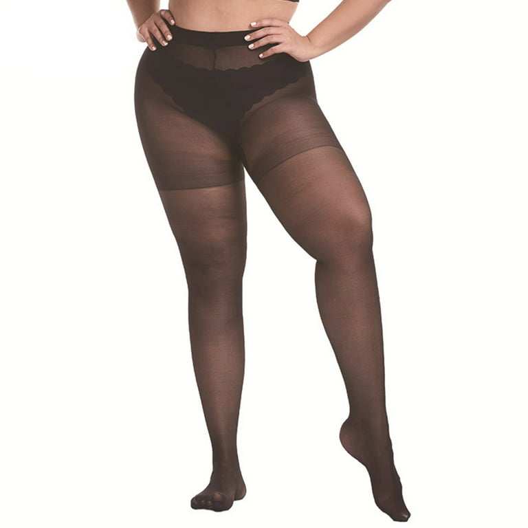 MERYLURE Ultra Plus Size Tights for Women Up To 6x, Semi Opaque Control Top  Nylon Pantyhose,High Waist Fashion Stockings, Coffee*1, 1X-2X : :  Clothing, Shoes & Accessories