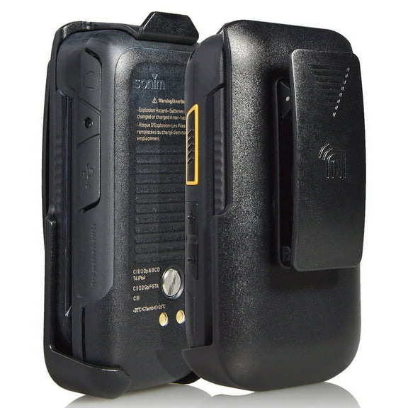 Holster for Sonim XP3, Nakedcellphone Black [Rotating/Ratchet] Belt Clip Holder Case [with Kickstand] for Sonim XP3 Flip Phone (XP3800)