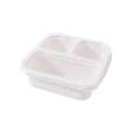 thumbnail image 3 of Uscallm Boîte Bento 4 Pcs Contenant à Collation à 3 Compartiments pour Préparation de Repas Études Voyage Réutilisable Boîte de Rangement pour Aliments, 3 of 5