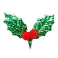 thumbnail image 2 of D-GROEE 200Pcs Christmas Holly Berries Faux Berry Flowers with Green Leaves for Christmas Wreath Arrangement Fillers Party Christmas Wreath Decorations, 2 of 8