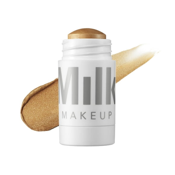 Crema humectante Highlighter Milk Makeup Strobe (dorada), 6 ml, vegana