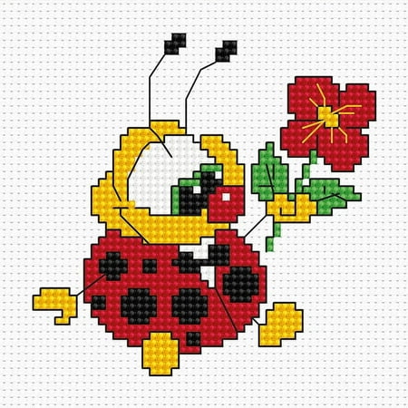 UPC: 4840746011931 | Ladybird B062L Counted Cross-Stitch Kit