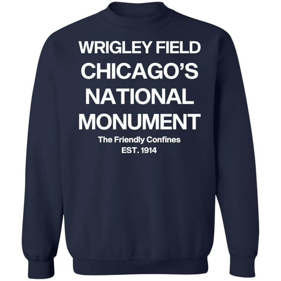 WRIGLEY FIELD: Chicago's National Monument Crewneck Sweatshirt