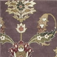 thumbnail image 2 of 2' x 8' Plum Floral Traditional Runner Rug, 2 of 3