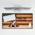 thumbnail image 4 of Freedom Paws Patriotic Saint Bernard Vintage Memorial Day Desk Mat Full Keyboard Mouse Pad St Dog Lover Large Mousepad - 12006, 4 of 5