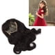 thumbnail image 4 of Peluca Rizada, Peluca Marrón Oscuro Elegante Resistente Al Calor Ajustable Para Niña Para Evento De Cosplay, 4 of 7