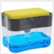 thumbnail image 4 of Automatic Liquid Adding Box Press Out Scouring Pad Injector Dishwashing Pot Brush Soap Lye Box Household Kitchen Cleaner Tools (Color : Gray), 4 of 5