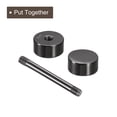 thumbnail image 4 of Unique Bargains 8Pack Métal Sac Sangle Connecter Boucles, 19x29mm Bourse Vis Rivets de Fixation (Noir Métallique), 4 of 7