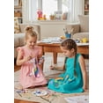 thumbnail image 4 of PATPAT Vestidos para Niña Pequeña con Mangas Volantes 2 Paquetes 5-6 Años, 4 of 9