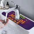 thumbnail image 7 of Sikiie Mardi Gras2 Splash Guard for Sink Faucet-1 PC Super Absorbent Fast Drying Mat Sink Gadgets-Splash Guard for Kitchen, Sink Mat, 7 of 7