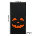 thumbnail image 3 of Kbndieu Halloween Goodie Treat Bags, 50PCS Halloween Candy Bags Plastic Pumpkin Gift Bags for Kids Trick or Treat, Party Favor, 3 of 6