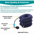 thumbnail image 5 of Cervical Neck Stretcher Traction Device, Neck Support Brace, Inflatable & Adjustable, for Spine Alignment & Chronic Neck Pain Relief(blue), 5 of 5