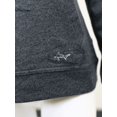 thumbnail image 4 of Greg Norman Women's HTH Dark Grey Technical Performance 1/4 Zip Hoodie (S02), 4 of 8