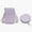 Purple#5, variant on Leather Small Phone Wallet Crossbody Bag Ladies' Shoulder Bag Trendy Mobile Phone Bag Wallet Set