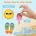thumbnail image 6 of Summer-Themed Magnetic Set, 38PCS Colorful Beach & Vacation Magnets for Fridge, Whiteboard, Locker & Metal Surfaces – Home & Office Decor, 6 of 8