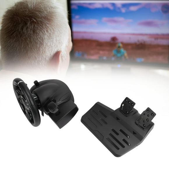 PC Racing Wheel, Driving Force Racing Wheel 270 Rotation Gaming Racing Wheel With Pedal, Vibration Racing Wheel For For PS3 For For For Switch For PC