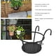 thumbnail image 2 of Maceta Colgante, 2 Uds. Macetas Colgantes de Hierro Macetas Florero Barandilla Colgante Soporte para Plantas Balcón Macetas Valla para Jardín Hogar Patio Decoración,Dispensadores de Cereales, 2 of 9