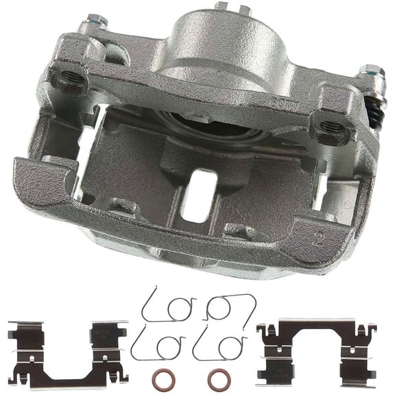 A-Premium Brake Caliper Assembly Compatible with Nissan Rogue 2014-2018 Front Driver Side